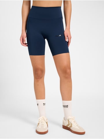 Hummel Verstellbare Taille Cycling Kurze Hose Hmlprima Damen in DRESS BLUES