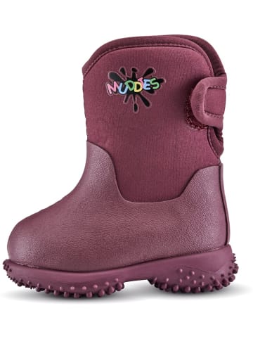 Grubs Kinder Gummistiefel "Muddies Puddle Wellies" in Rot