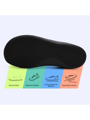 DOTALES CityStep Barfußschuhe in  Schwarz 45