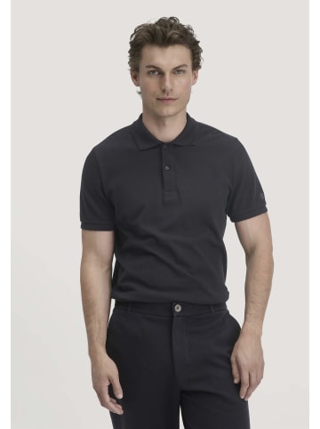 Hessnatur Polo in schwarz