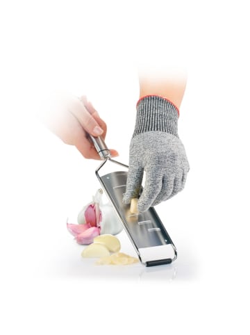 Tescoma Schutzhandschuh PRESTO, Größe M in grau