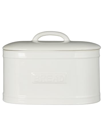 IB Laursen Brotbox BREAD Oval Weiß mit Deckel