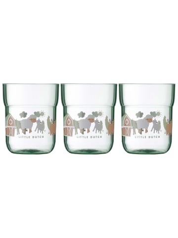 Mepal 3er Set Kinder-Trinkgläser Mio 250 ml in Little Farm