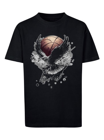 F4NT4STIC T-Shirt Basketball Adler in schwarz