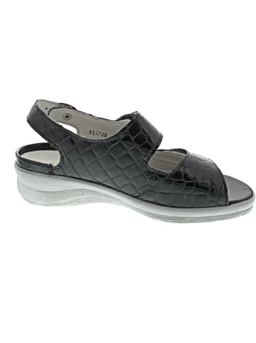 WALDLÄUFER Merle Sandale Schwarz