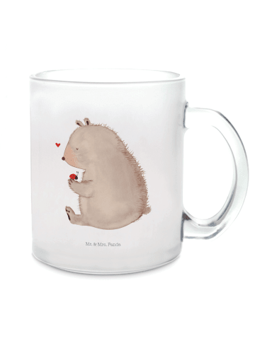 Mr. & Mrs. Panda Pott Bär Marienkäfer ohne Spruch in Transparent