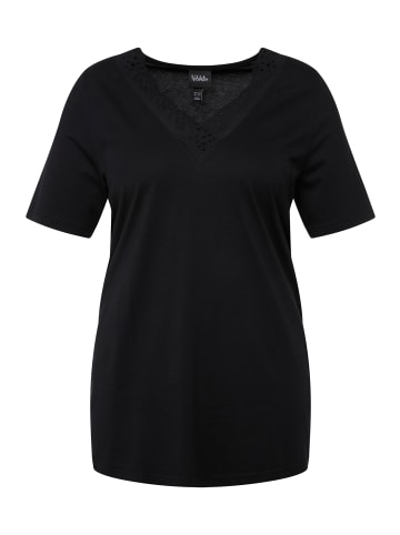 Ulla Popken Pyjama in schwarz