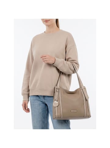 Bugatti Vina Schultertasche 36 cm taupe
