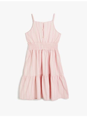 KOTON Kleid in Rosa Gestreift