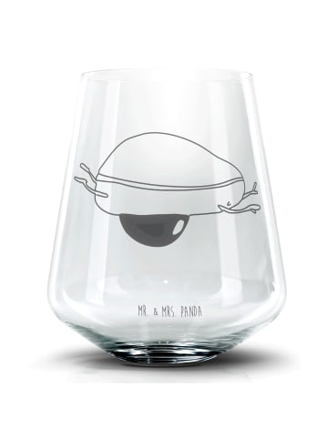 Mr. & Mrs. Panda Whiskeyglas Avocado Yoga ohne Spruch in Transparent