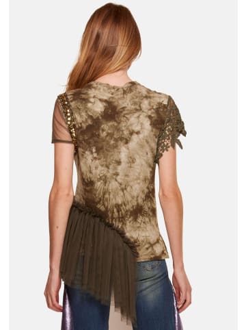 TOOCHE Shirt & Top "Green Dream" in braun