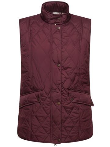 Ulla Popken Weste in weinrot