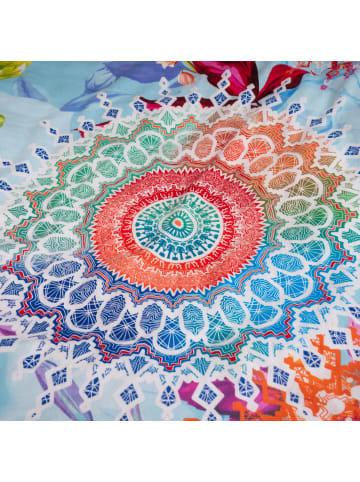 Traumschloss Comfort Flanell Bettwäsche - Acadia - farbenfrohe Mandalas in bunt