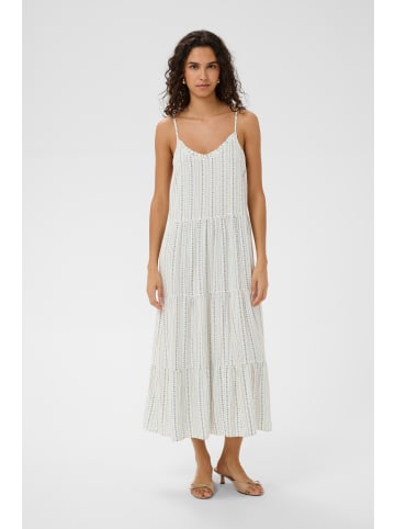 SAINT TROPEZ Kleid EdaSZ Lockere Passform in Ice Vallarta Flower Stripes