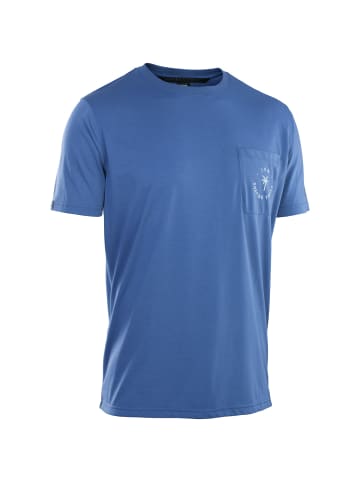 ION M BIKE TEE JERSEY SURFING TRAILS SS DR in Blau