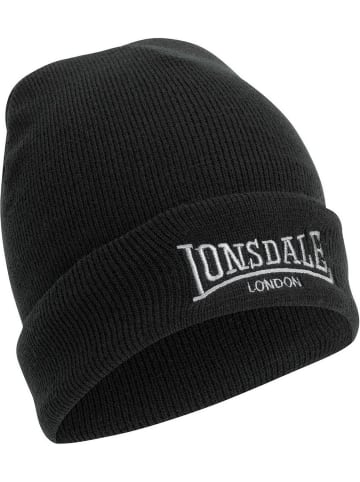 Lonsdale Mütze "Dundee" in Schwarz