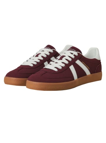 Jack and Jones Sneaker JFWMAMBO SYN Suede Special in Weinrot