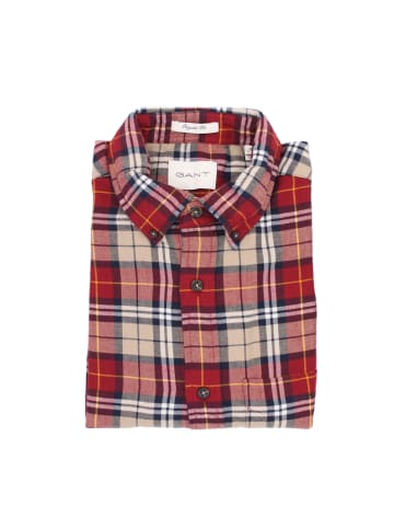 Gant REG FLANNEL CHECK SHIRT in Plumped re