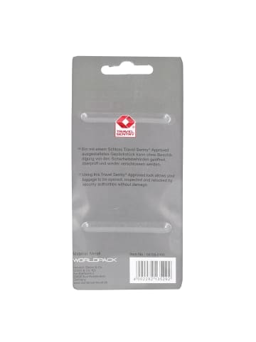 Worldpack Reiseaccessoires Kofferschloss 4 cm in schwarz