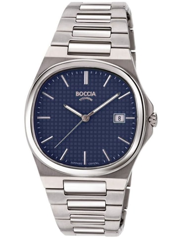 Boccia Herrenuhr Titan Blau