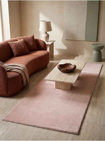 KADIMA DESIGN Teppich Hochflor einfarbig, rutschhemmend und fußwarm