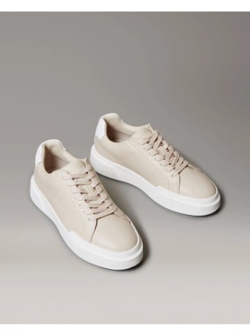 Calvin Klein Sneakers YW0YW01947 in Stony Beige/Bright White