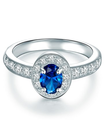 Trilani Ring aus Sterling Silber mit Zirkonia in silber