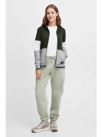 Oxmo Kapuzensweatjacke OXOmanna in Grün