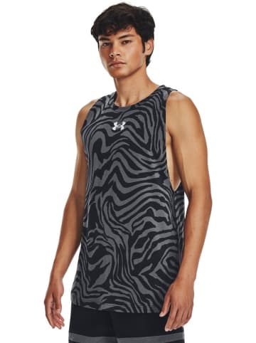 Under Armour T-Shirt "UA Baseline Printed Tank" in Schwarz