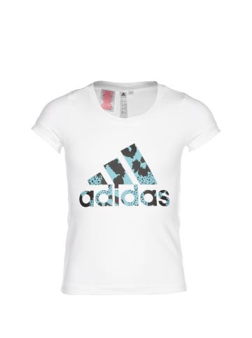 adidas Performance Trainingsshirt AEROREADY Animal Logo Print in weiß