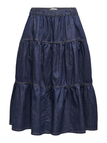 ONLY Jeansrock in Dark Blue Denim