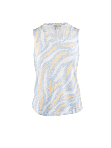 P.J. Salvage Tanktop Tiger Dots in hellblau