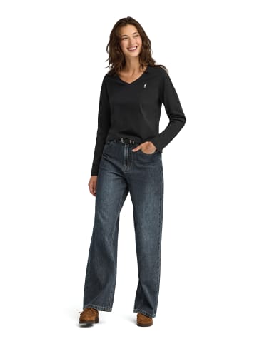 Polo Club T-Shirt WOMAN RIGBY GO TANDIE LONG SLEEVE REGULAR FIT in Schwarz