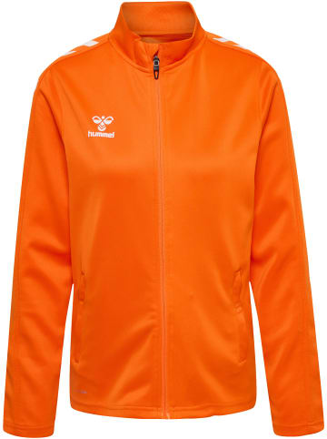 Hummel Hummel Sweatshirt Hmlcore Multisport Damen Atmungsaktiv Feuchtigkeitsabsorbierenden in ORANGE TIGER