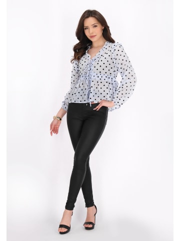 faina Blouse in light blue