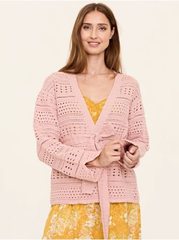 Odd Molly Strickjacke Tie Me in SMOKE ROSE