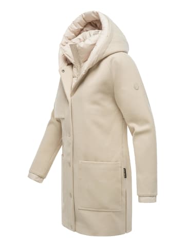 Navahoo Kurzmantel Flauschwunder 14 in Beige