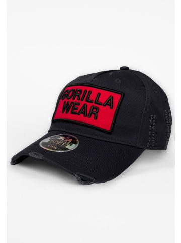 Gorilla Wear Cap - Harrison - Schwarz/Rot