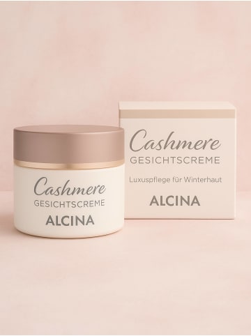 ALCINA Cashmere Gesichtscreme für trockene Winterhaut, 50 ml
