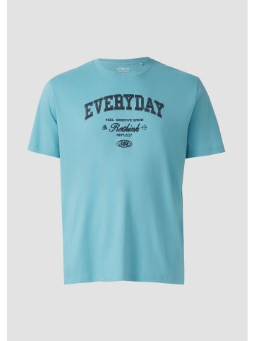 s.Oliver T-Shirt in 66D1_türkis