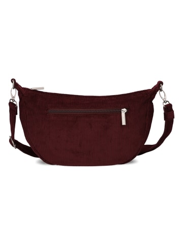 Zwei Mademoiselle.M Umhängetasche 34 cm in cord bordeaux