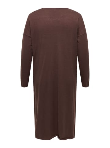 ONLY Carmakoma Strickjacke in Coffee Bean 1