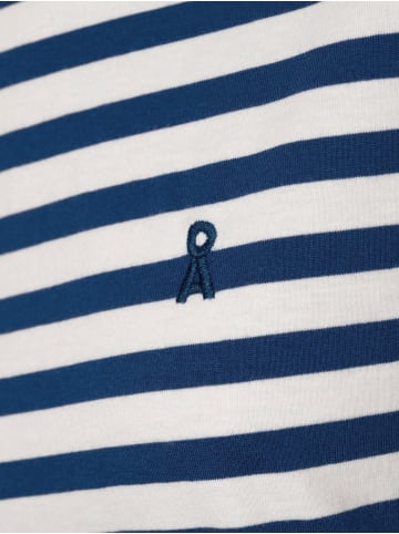 armedangels T-Shirt Idaara in blau weiß