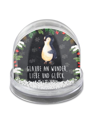 Mr. & Mrs. Panda Schüttelkugel Pinguin Marienkäfer mit Spruch in Kreidetafel