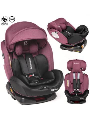 BeBelissimo Kindersitz I-SIZE 40-150 cm, 360, Kinderautositz - Hellios Plus in Bordeaux
