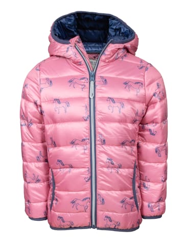 Salt and Pepper  Steppjacke Horses in mauve