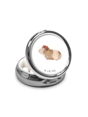 Mr. & Mrs. Panda Tablettenbox Meerschweinchen Weisheit ohne Spruch in Weiß