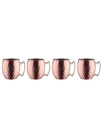 Butlers Becher MOSCOW MULE 4er-Set in Roségold