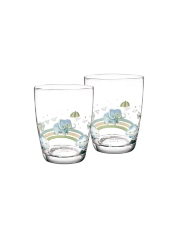 Villeroy & Boch 2er Set Kindergläser Walk like an Elephant 150 ml in transparent