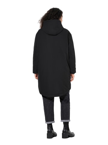 Ulla Popken Parka in schwarz
